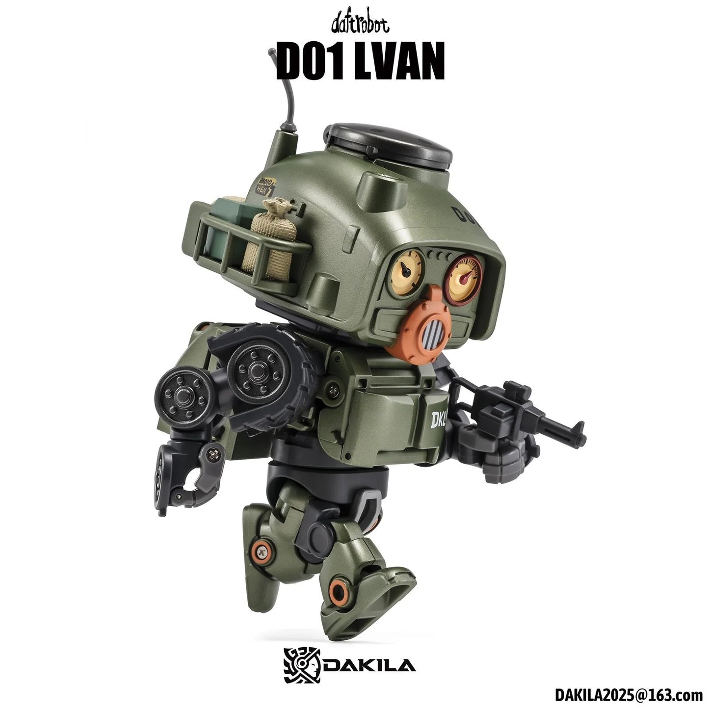 PRE ORDER – DAKILA D01 DAFTBOTS SERIES LVAN