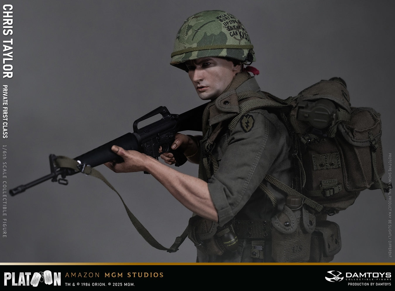 PRE ORDER – 1/6 PLATOON CHRIS TAYLOR ACTION FIGURE NO.DMS046