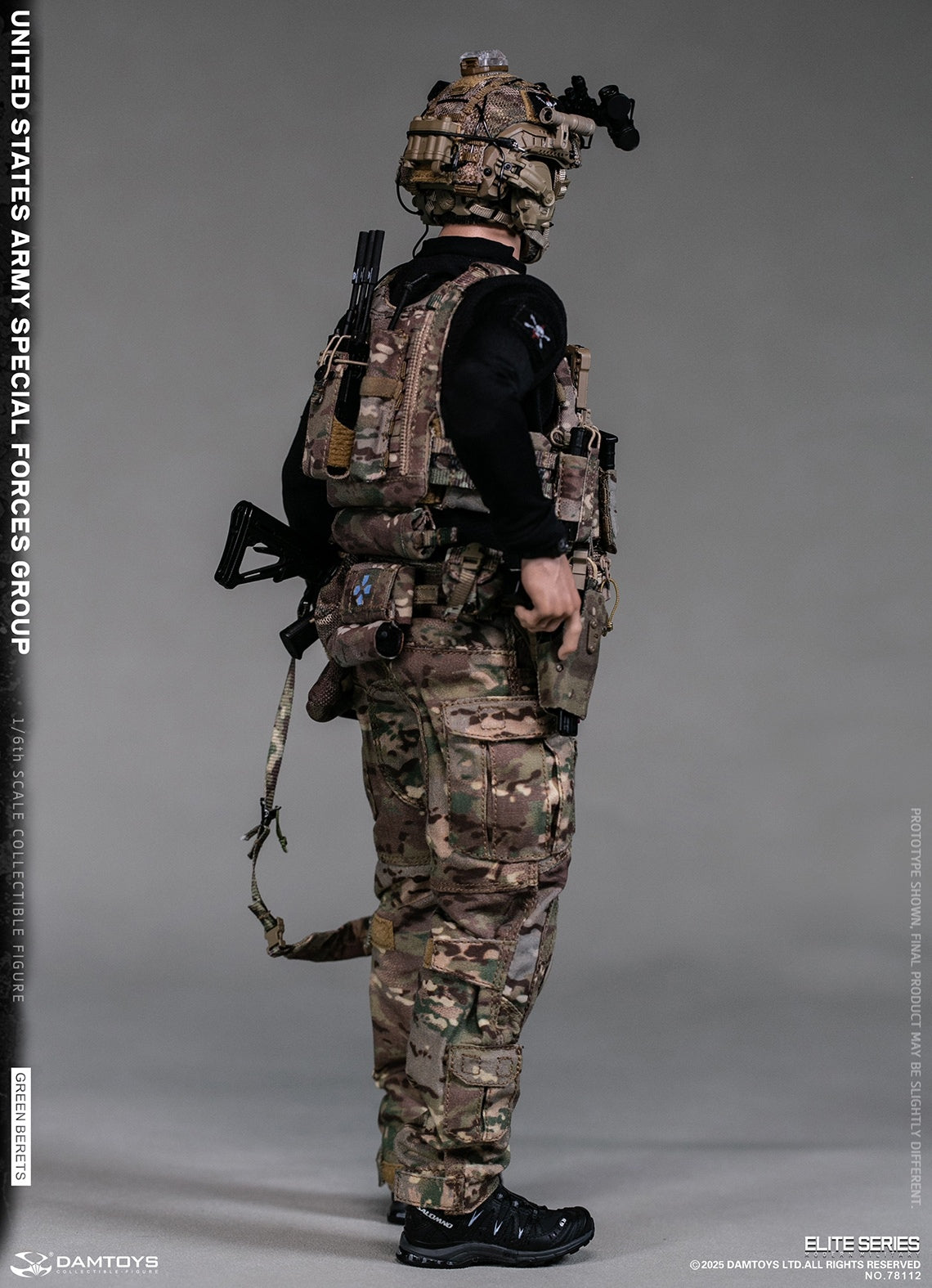 PRE ORDER – 1/6 U.S. ARMY SPECIAL FORCES GROUP GREEN BERETS ACTION FIGURE 78112