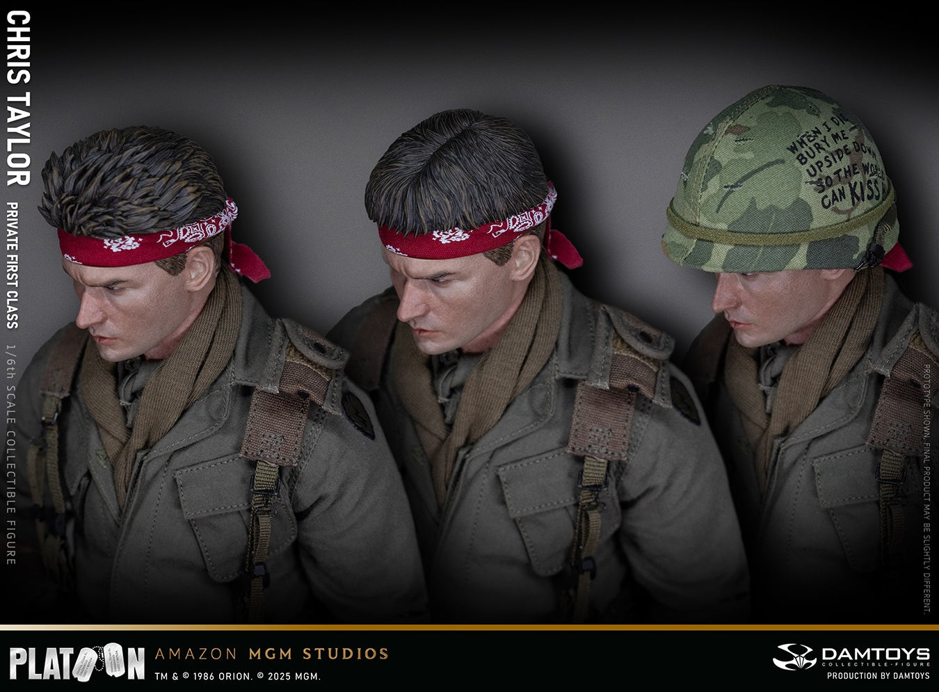 PRE ORDER – 1/6 PLATOON CHRIS TAYLOR ACTION FIGURE NO.DMS046