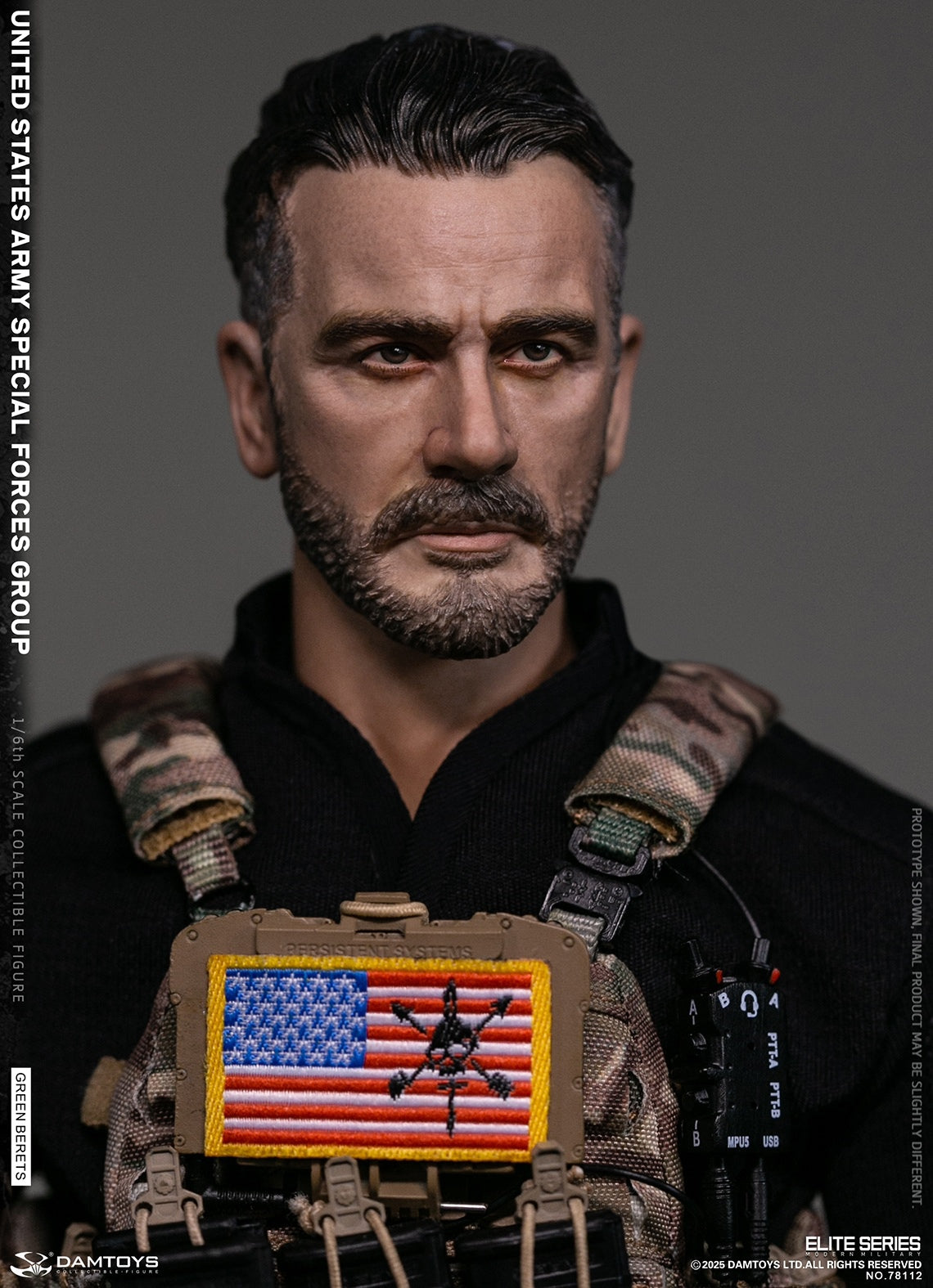 PRE ORDER – 1/6 U.S. ARMY SPECIAL FORCES GROUP GREEN BERETS ACTION FIGURE 78112
