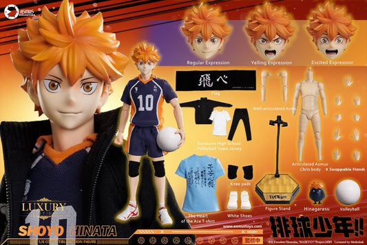 PRE ORDER – 1/6 HAIKYUU!! SHOYO HINATA LUXURY EDITION HQ01ALUX