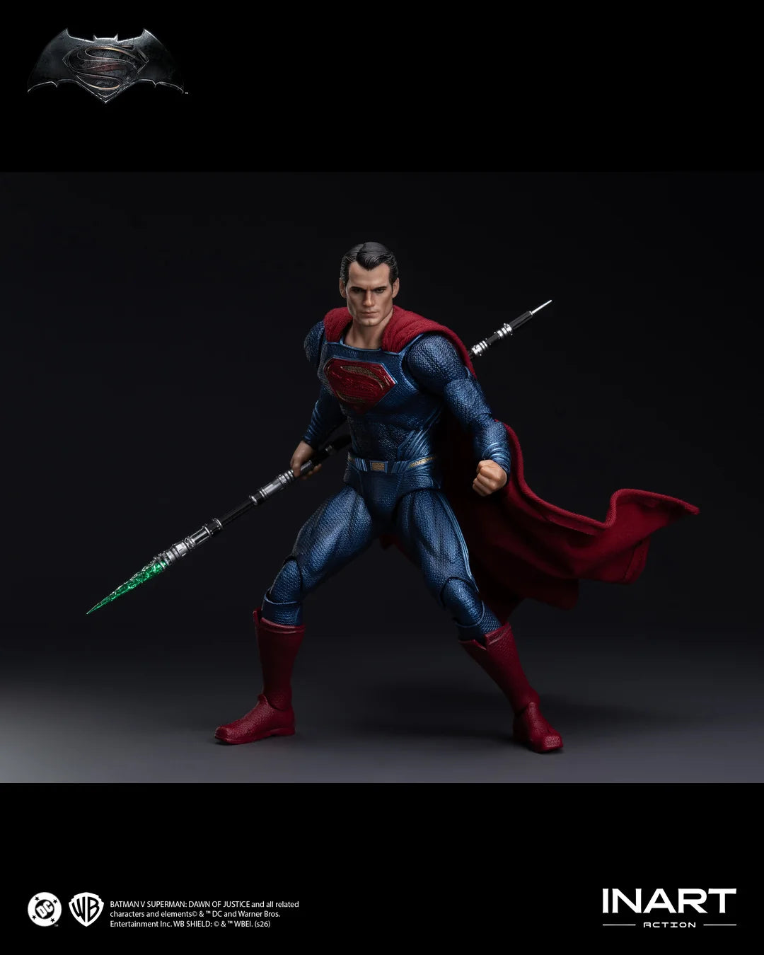 PRE ORDER – 1/12 INART BATMAN VS SUPERMAN: DAWN OF JUSTICE - SUPERMAN HG-M0005