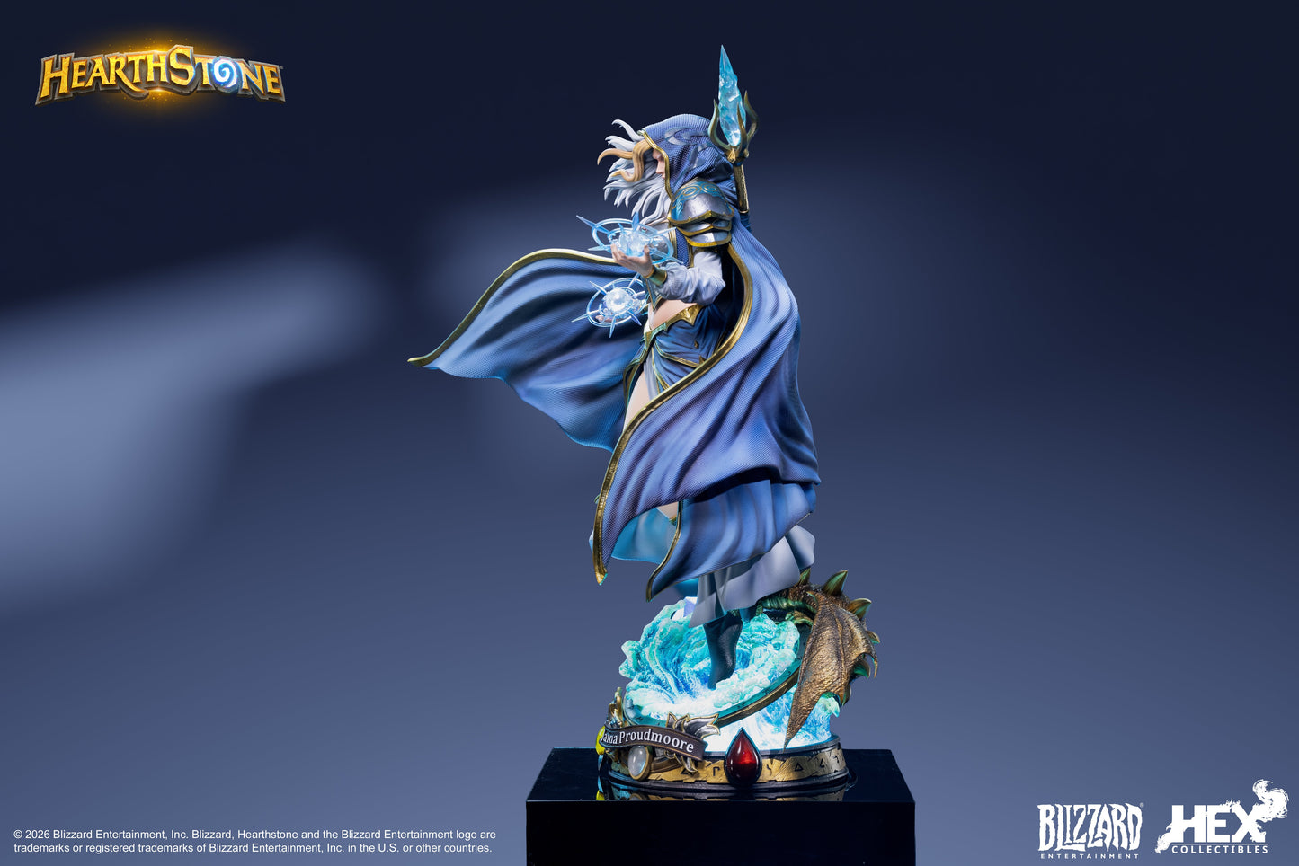 PRE ORDER – 1/6 HEX COLLECTIBLES X BLIZZARD GAMES HEARTHSTONE JAINA PROUDMOORE STATUE HEXHS13