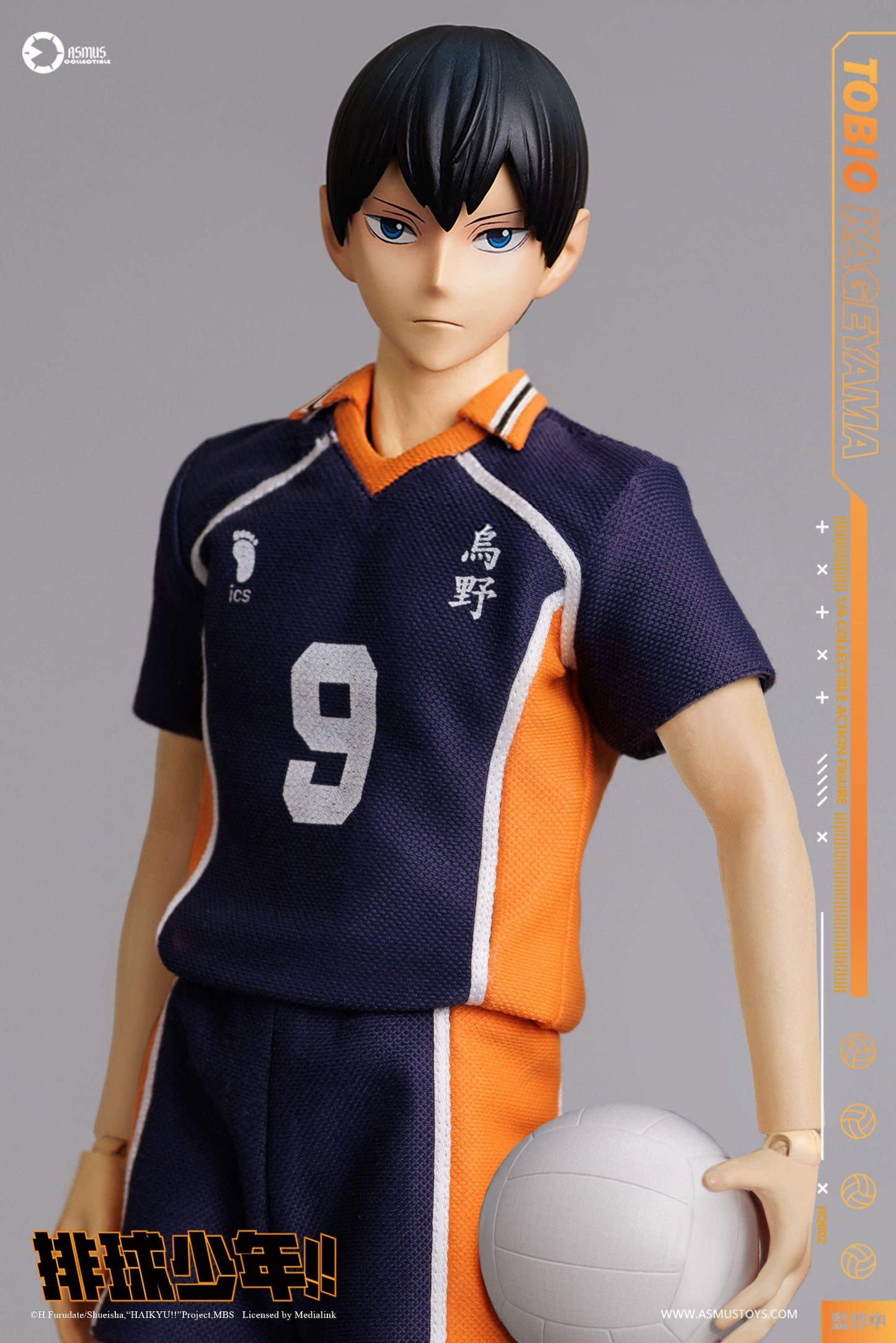 PRE ORDER – 1/6 HAIKYUU!! TOBIO KAGEYAMA STANDARD VERSION HQ02