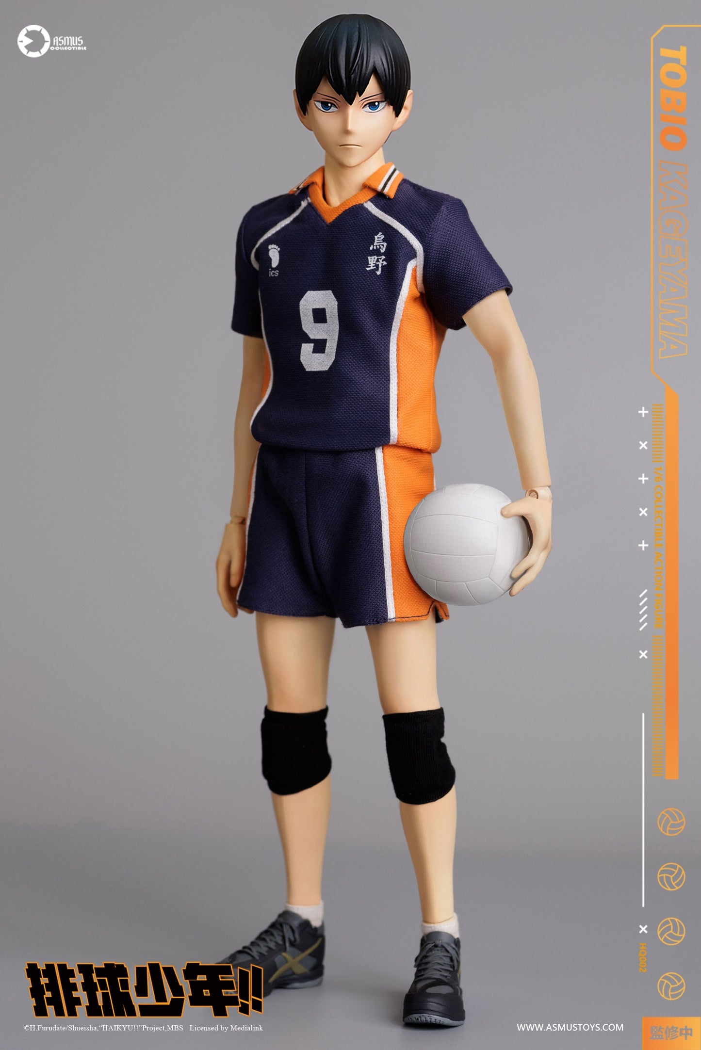 PRE ORDER – 1/6 HAIKYUU!! TOBIO KAGEYAMA STANDARD VERSION HQ02