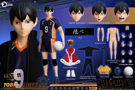 PRE ORDER – 1/6 HAIKYUU!! TOBIO KAGEYAMA LUXURY EDITION HQ02LUX