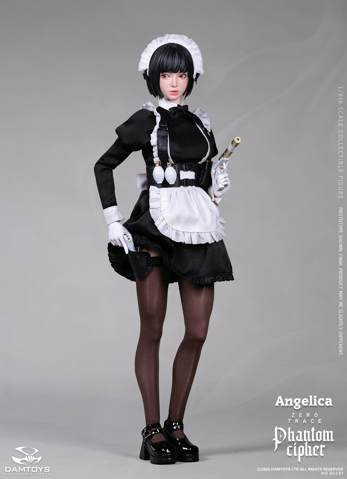 PRE ORDER – 1/6 PHANTOM CIPHER: ZERO TRACE ANGELICA ORIGINAL STORY COLLECTIBLE FIGURE GLC01