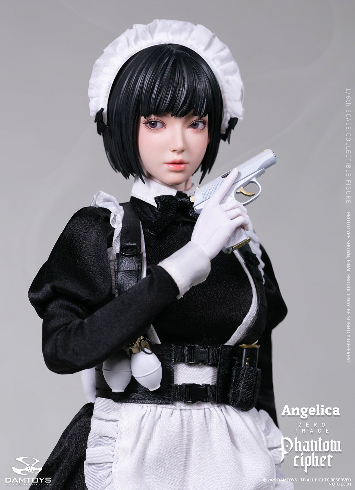PRE ORDER – 1/6 PHANTOM CIPHER: ZERO TRACE ANGELICA ORIGINAL STORY COLLECTIBLE FIGURE GLC01