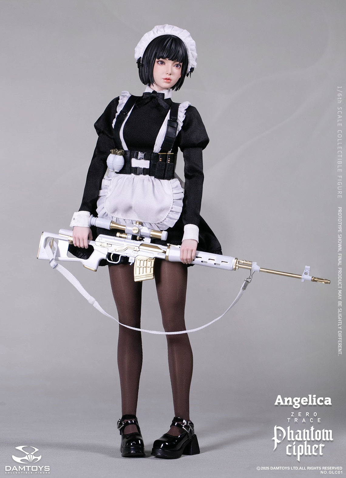 PRE ORDER – 1/6 PHANTOM CIPHER: ZERO TRACE ANGELICA ORIGINAL STORY COLLECTIBLE FIGURE GLC01