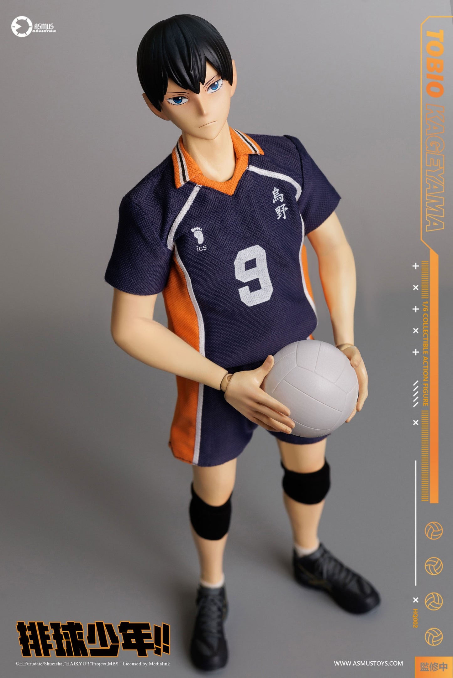 PRE ORDER – 1/6 HAIKYUU!! TOBIO KAGEYAMA LUXURY EDITION HQ02LUX