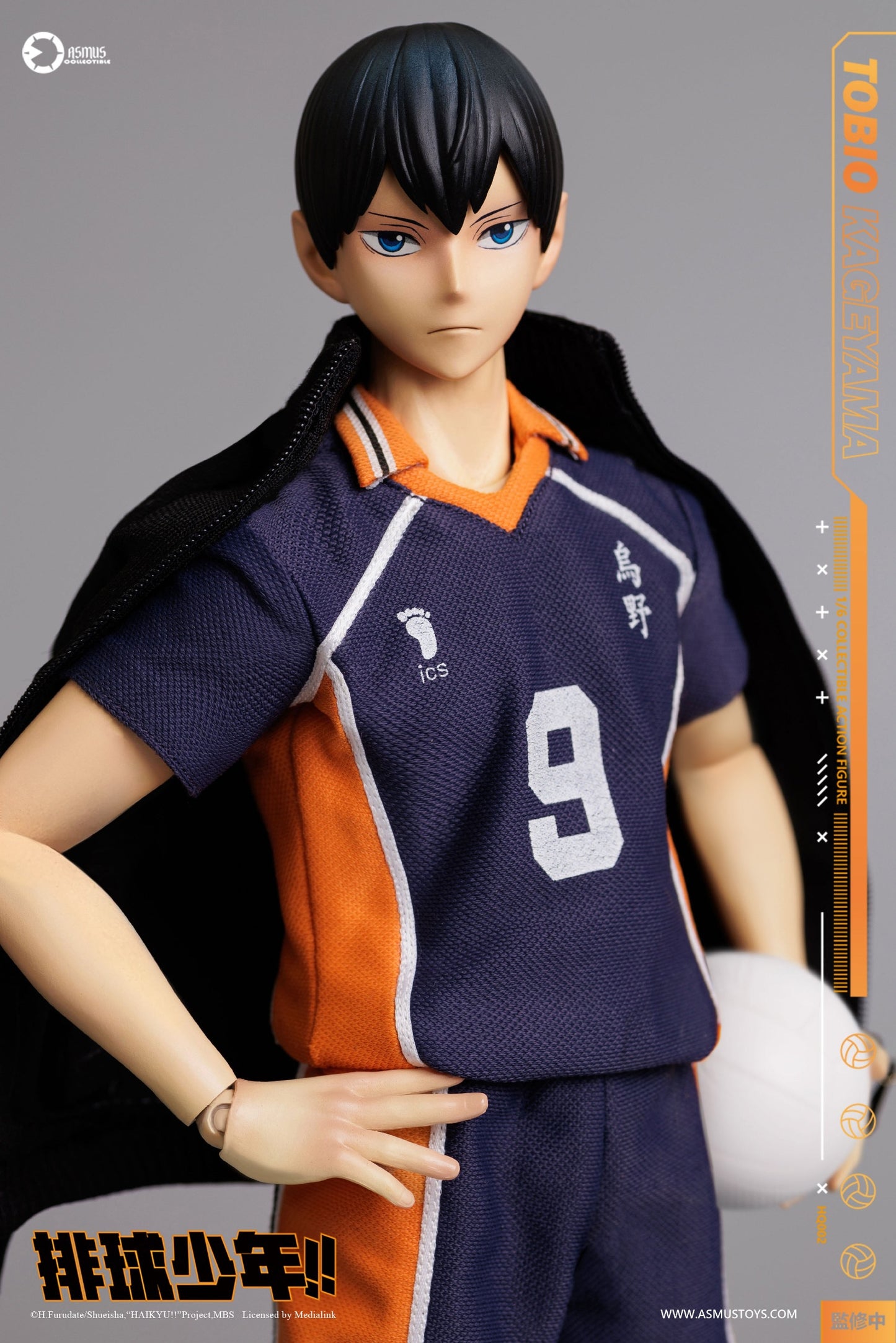 PRE ORDER – 1/6 HAIKYUU!! TOBIO KAGEYAMA LUXURY EDITION HQ02LUX