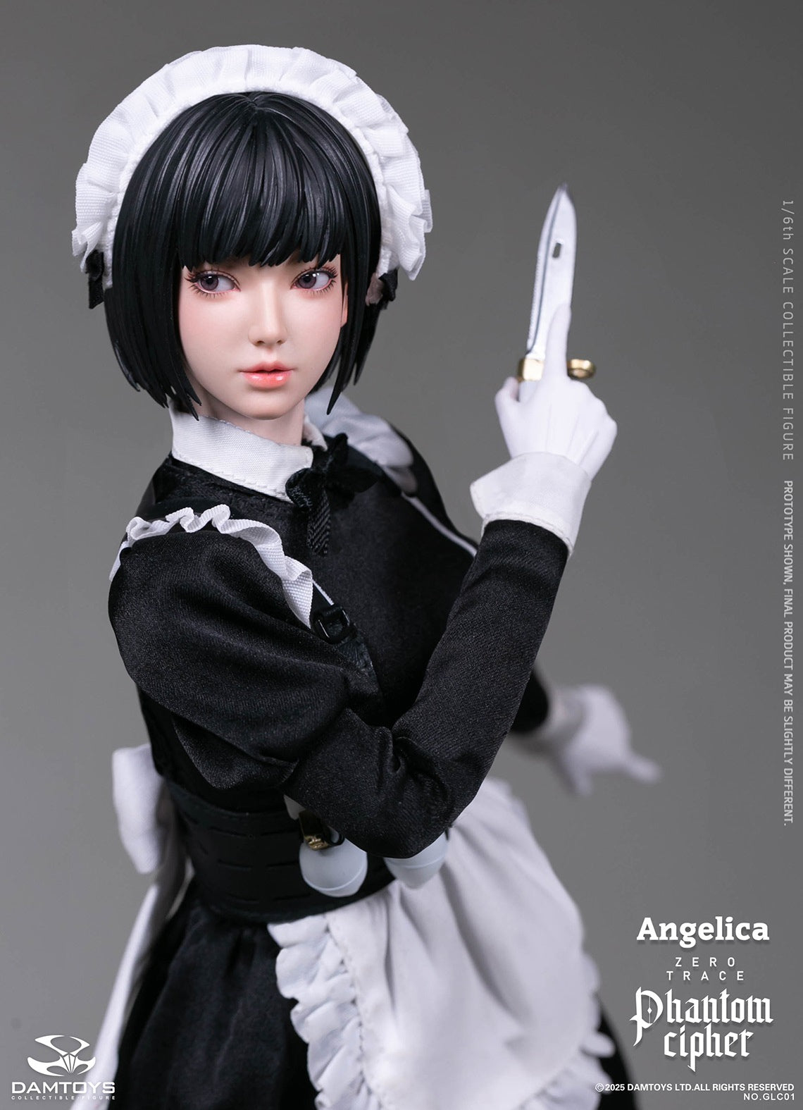 PRE ORDER – 1/6 PHANTOM CIPHER: ZERO TRACE ANGELICA ORIGINAL STORY COLLECTIBLE FIGURE GLC01