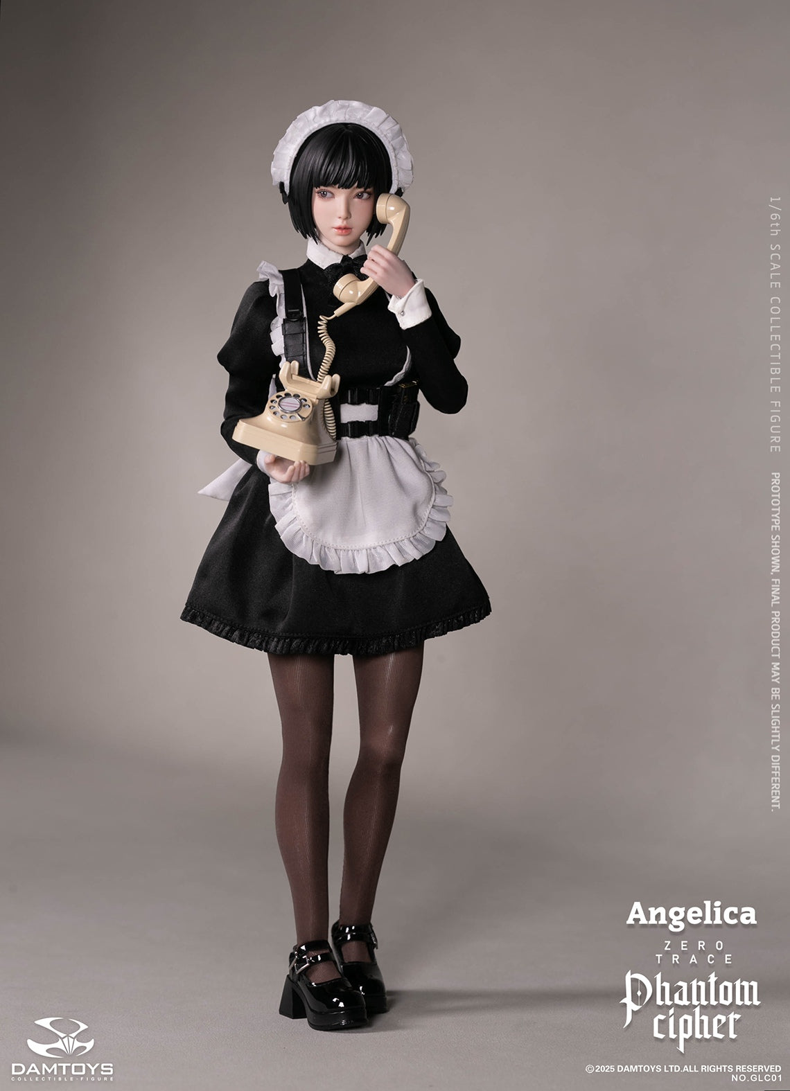 PRE ORDER – 1/6 PHANTOM CIPHER: ZERO TRACE ANGELICA ORIGINAL STORY COLLECTIBLE FIGURE GLC01
