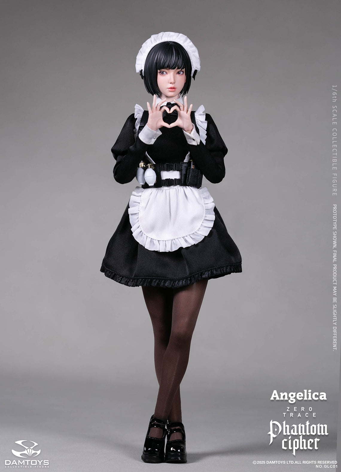 PRE ORDER – 1/6 PHANTOM CIPHER: ZERO TRACE ANGELICA ORIGINAL STORY COLLECTIBLE FIGURE GLC01
