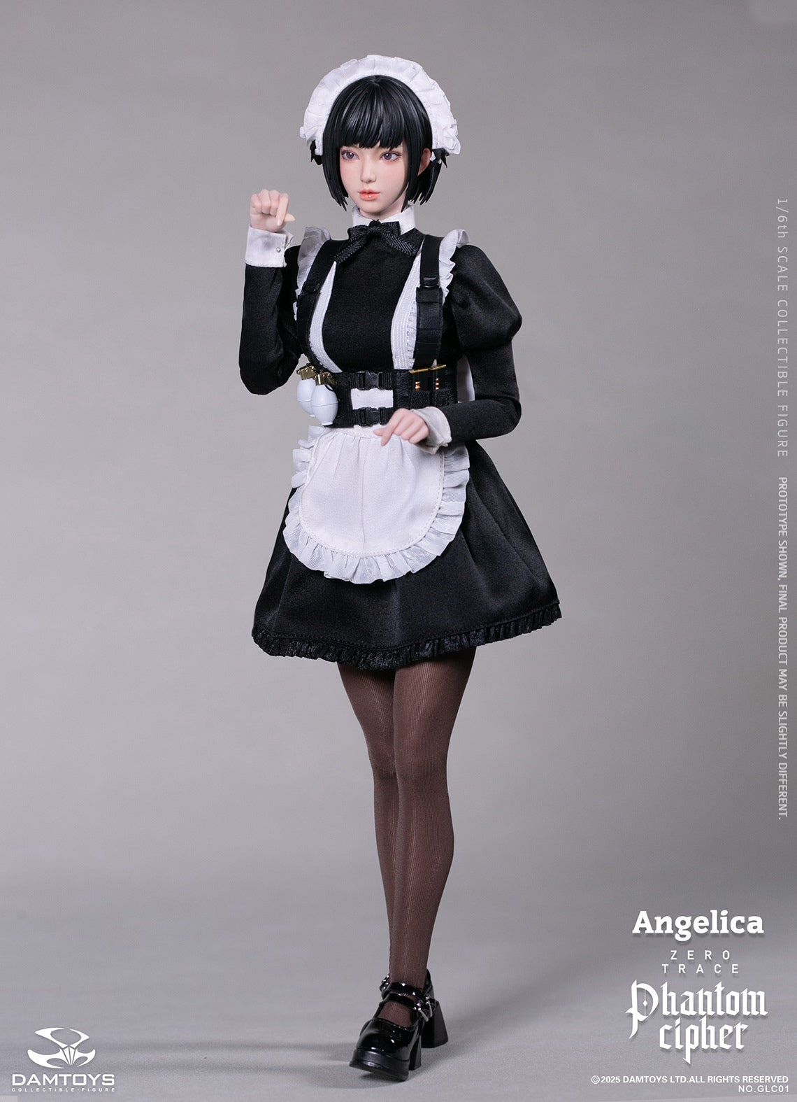 PRE ORDER – 1/6 PHANTOM CIPHER: ZERO TRACE ANGELICA ORIGINAL STORY COLLECTIBLE FIGURE GLC01