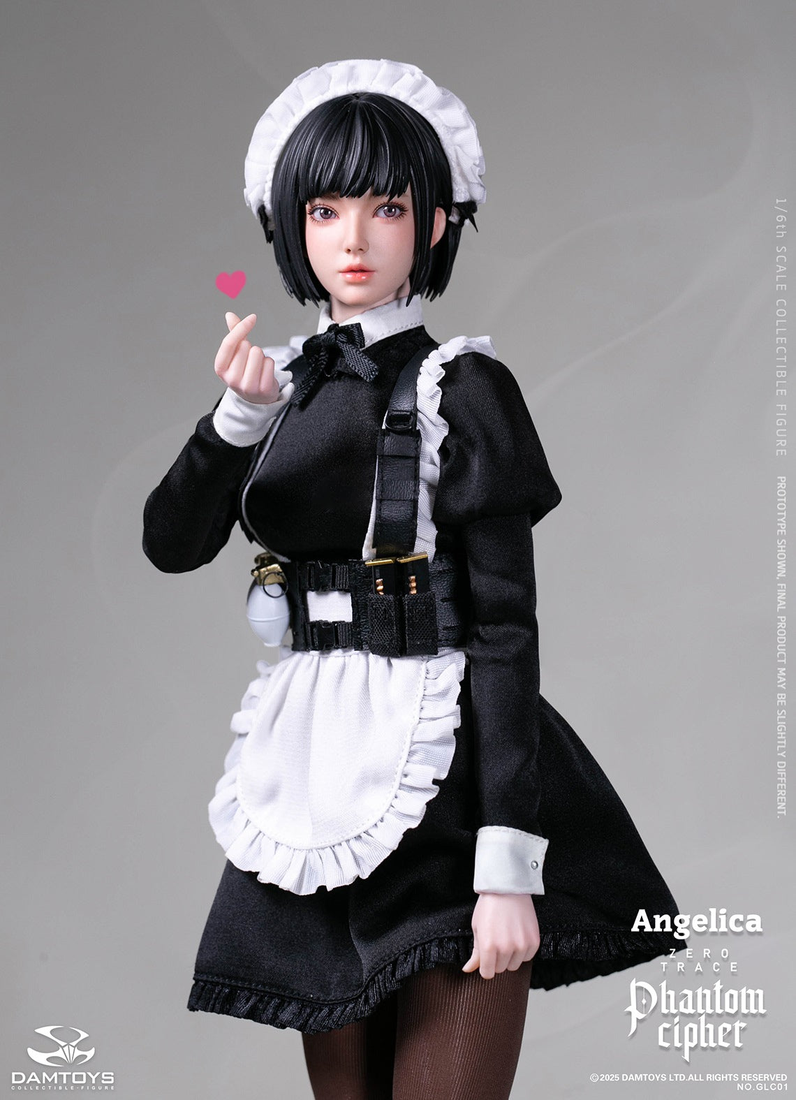 PRE ORDER – 1/6 PHANTOM CIPHER: ZERO TRACE ANGELICA ORIGINAL STORY COLLECTIBLE FIGURE GLC01