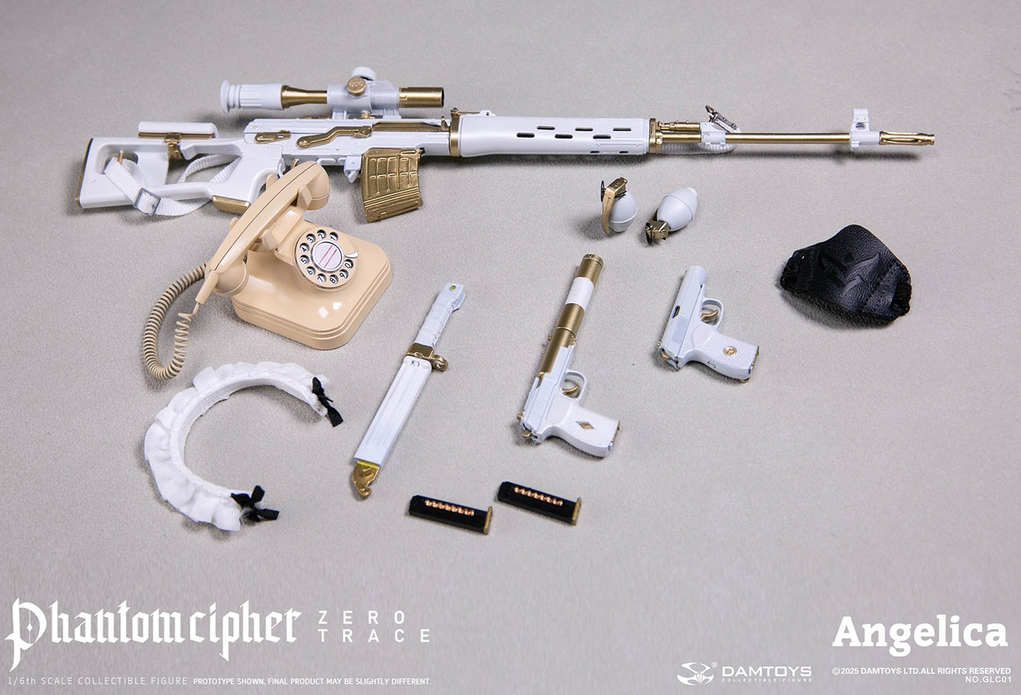 PRE ORDER – 1/6 PHANTOM CIPHER: ZERO TRACE ANGELICA ORIGINAL STORY COLLECTIBLE FIGURE GLC01