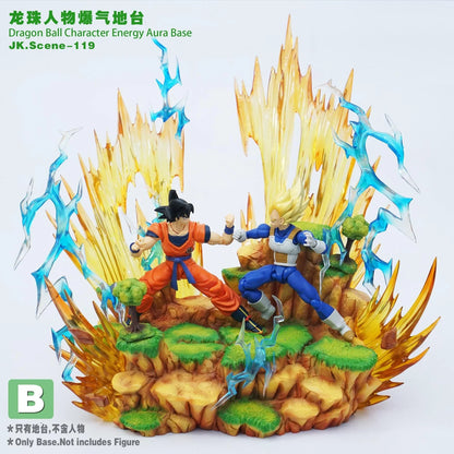 PRE ORDER – JK.SCENE-119 DRAGON BALL CHARACTER ENERGY AURA BASE B FOR VEGETA