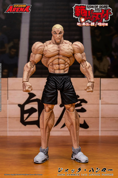 PRE ORDER – 1/12 BAKI HANMA : JACK HAMMER - SON OF OGRE ACTION FIGURE BHSA04