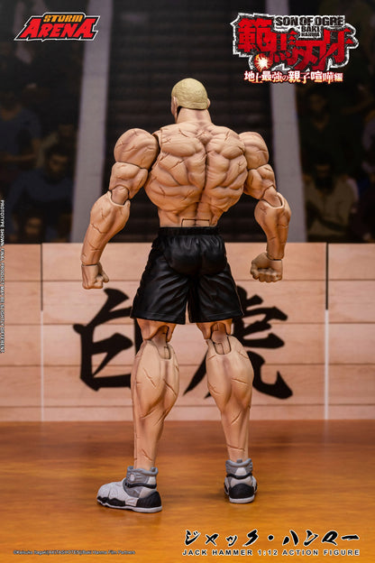 PRE ORDER – 1/12 BAKI HANMA : JACK HAMMER - SON OF OGRE ACTION FIGURE BHSA04