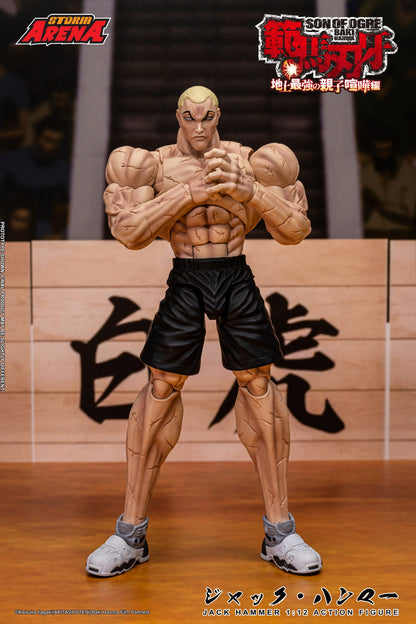 PRE ORDER – 1/12 BAKI HANMA : JACK HAMMER - SON OF OGRE ACTION FIGURE BHSA04