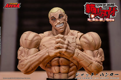 PRE ORDER – 1/12 BAKI HANMA : JACK HAMMER - SON OF OGRE ACTION FIGURE BHSA04