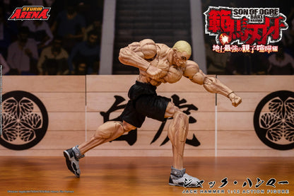 PRE ORDER – 1/12 BAKI HANMA : JACK HAMMER - SON OF OGRE ACTION FIGURE BHSA04