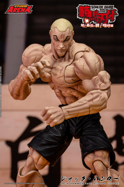 PRE ORDER – 1/12 BAKI HANMA : JACK HAMMER - SON OF OGRE ACTION FIGURE BHSA04
