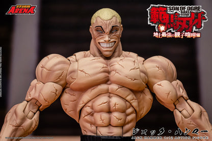 PRE ORDER – 1/12 BAKI HANMA : JACK HAMMER - SON OF OGRE ACTION FIGURE BHSA04