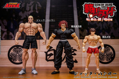 PRE ORDER – 1/12 BAKI HANMA : JACK HAMMER - SON OF OGRE ACTION FIGURE BHSA04