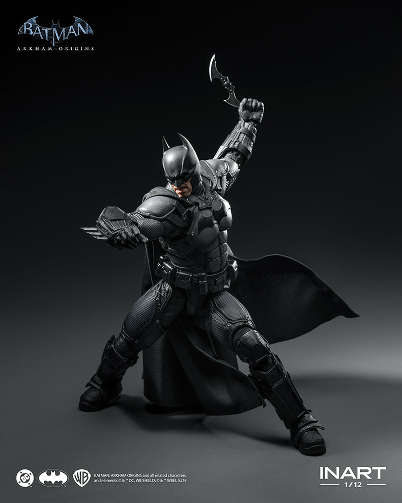 PRE ORDER – 1/12 BATMAN: ARKHAM ORIGINS BATMAN ACTION FIGURE MAG G0003
