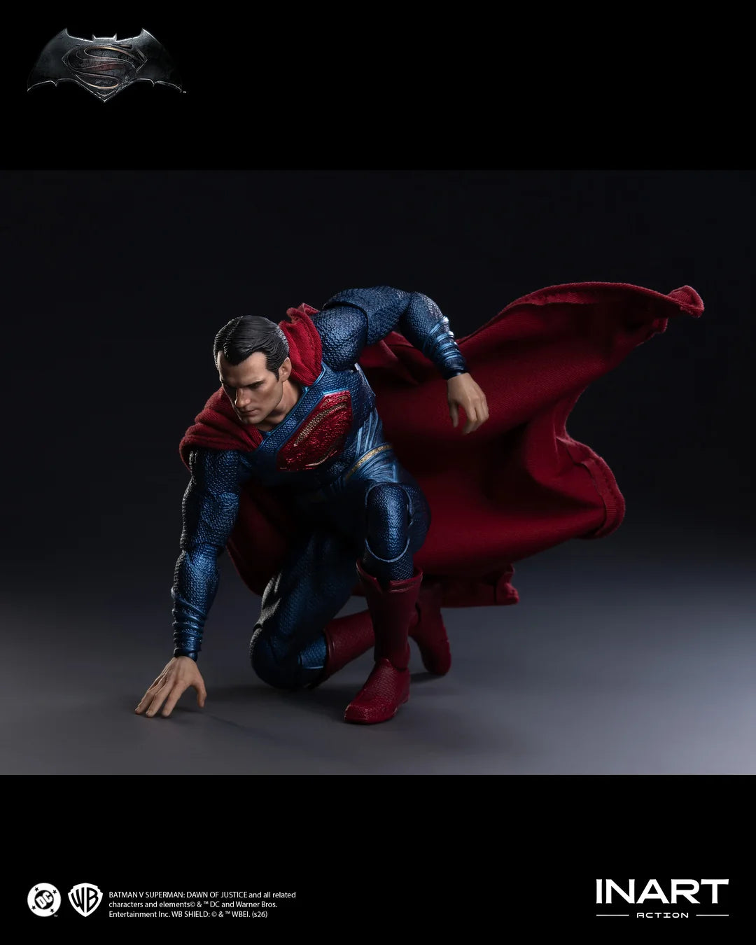 PRE ORDER – 1/12 INART BATMAN VS SUPERMAN: DAWN OF JUSTICE - SUPERMAN HG-M0005