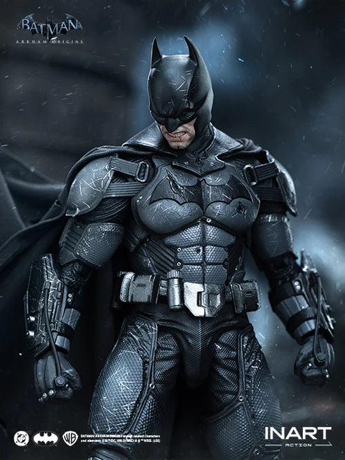 PRE ORDER – BATMAN: ARKHAM ORIGINS – BATMAN (BATTLE DAMAGED VERSION) ACTION FIGURE