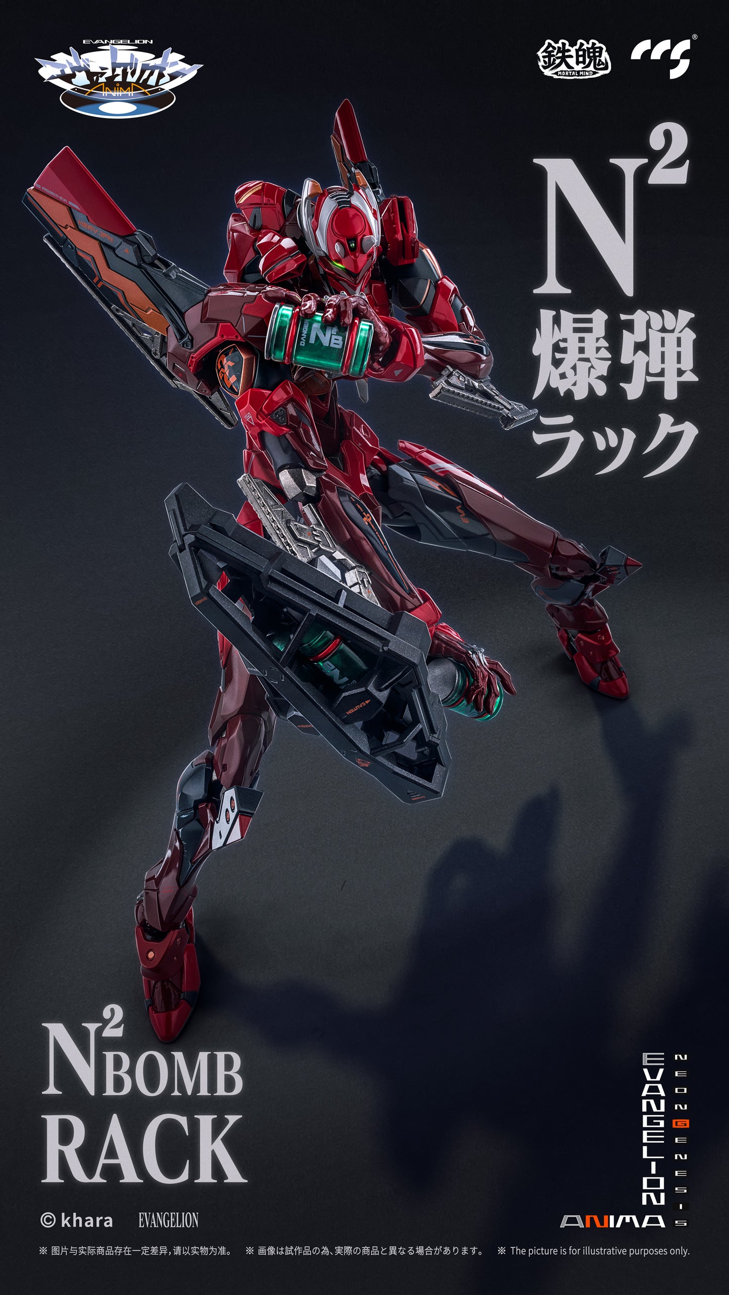 PRE ORDER – CCS TOYS EVANGELION UNIT-02 TYPE II CCSMM202510A