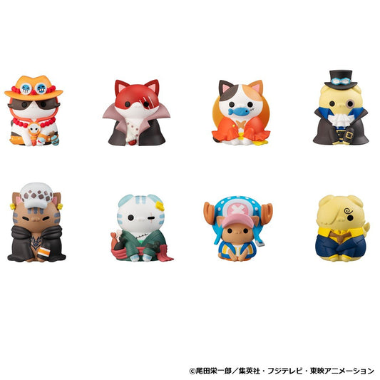 PRE ORDER – MEGA CAT PROJECT ONE PIECE - NYANPIECENYAN! I'M GONNA BE KING OF PAW-RATES!! (BOX OF 8) (REPEAT)