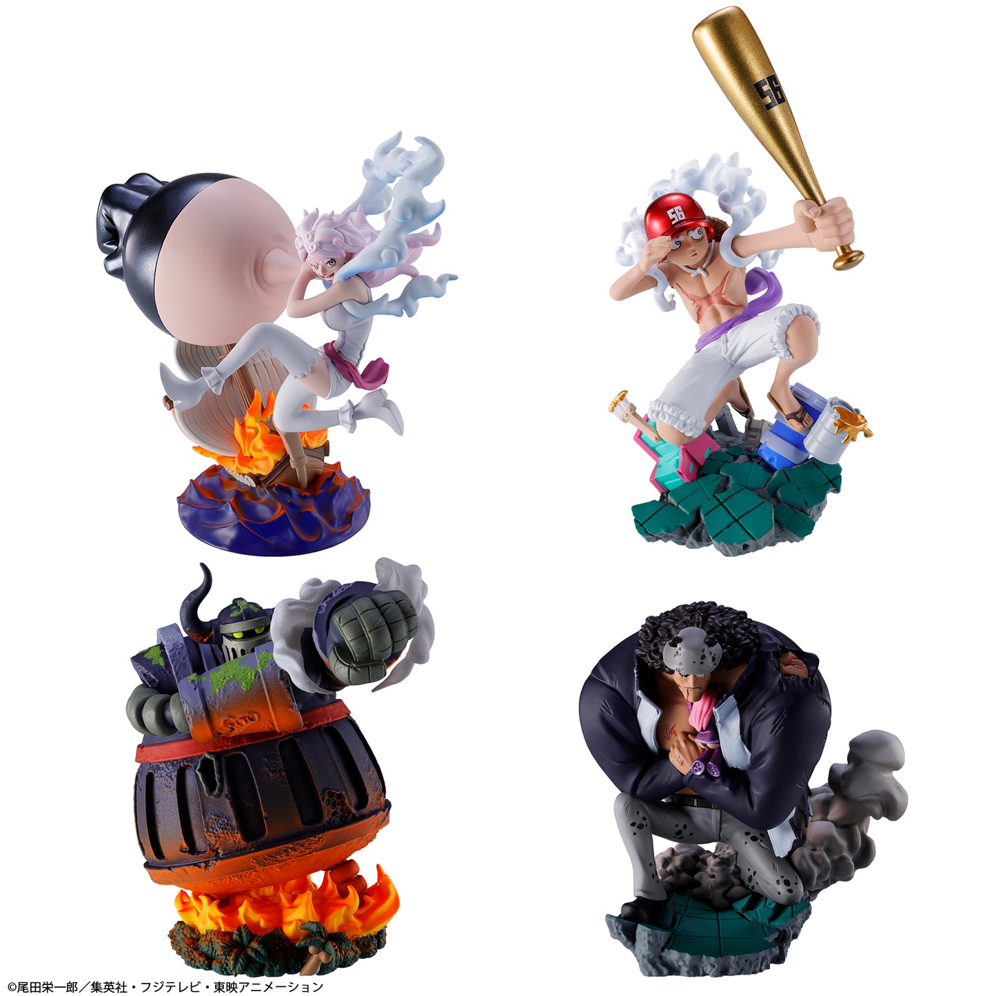 PRE ORDER – PETITRAMA SERIES ONE PIECE - LOGBOX RE BIRTH VER. EGGHEAD 02 (BOX OF 4)
