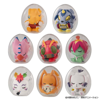 PRE ORDER – MEGA EGG FIGURE DIGIMON ADVENTURE - GOOD NIGHT DIGICOLLE! (BOX OF 8)