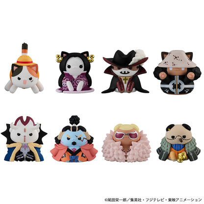 PRE ORDER – MEGA CAT PROJECT ONE PIECE NYAN PIECE NYAN! LUFFY & THE SEVEN WARLORDS OF THE SEA (REPEAT) (BOX OF 8)