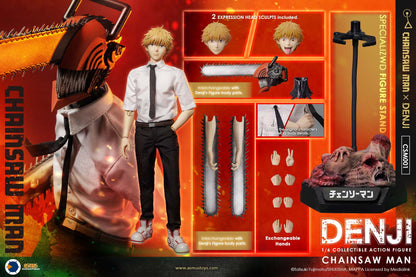 PRE ORDER – 1/6 CHAINSAW MAN DENJI STANDARD EDITION CSM001
