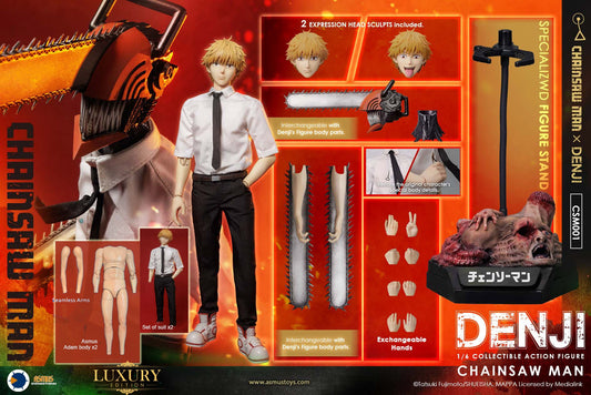 PRE ORDER – 1/6 CHAINSAW MAN DENJI LUXURY EDITION CSM001LUX