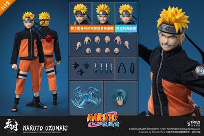 BACK ORDER – TUNSHI STUDIO TS-020 1/12 NARUTO SHIPPUDEN - NARUTO UZUMAKI (OFFICIALLY LICENSED IN MAINLAND CHINA)