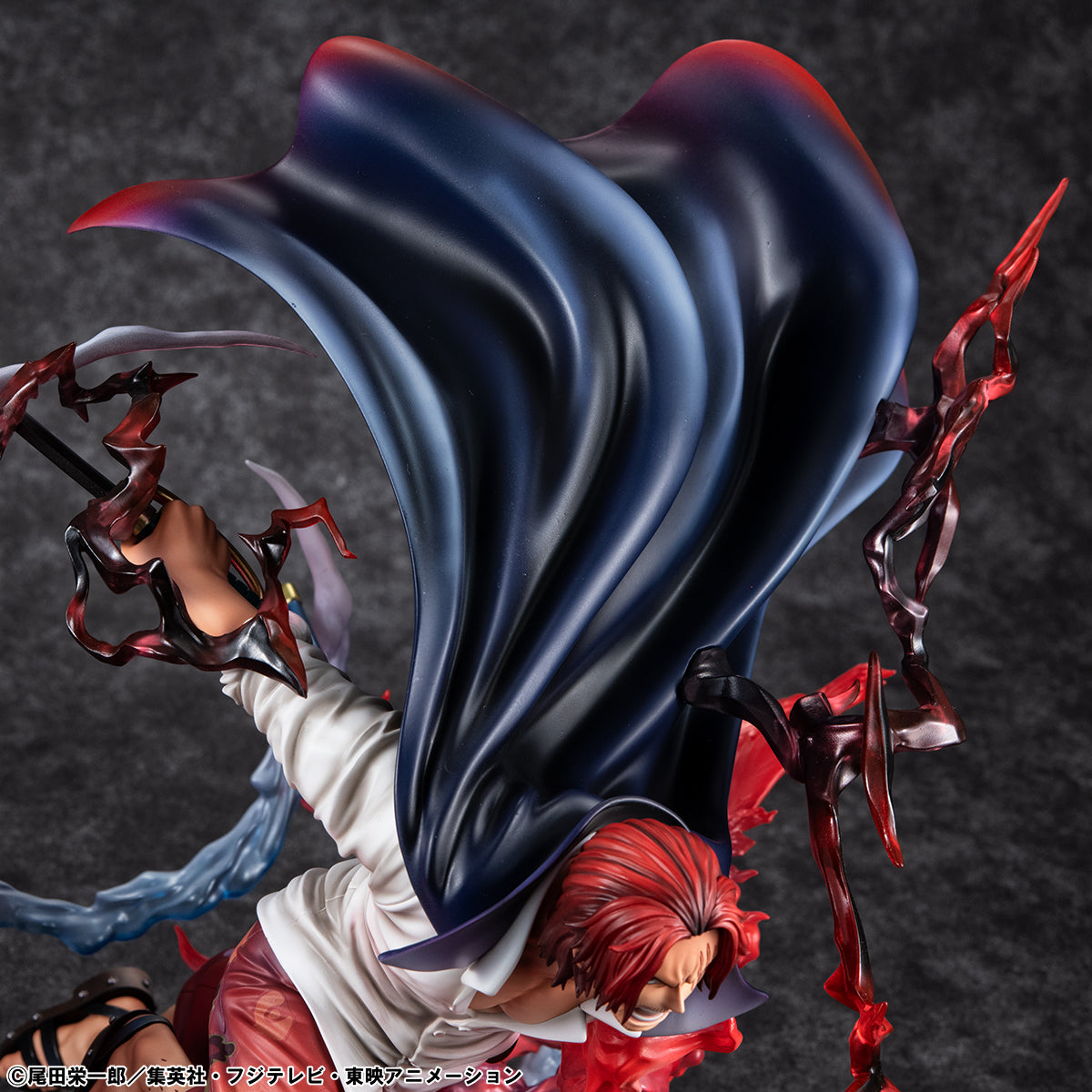 BACK ORDER – PORTRAIT.OF.PIRATES ONE PIECE “SA-MAXIMUM” LEADER OF RED HAIR PIRATES RED-HAIRED SHANKS KAMUSARI