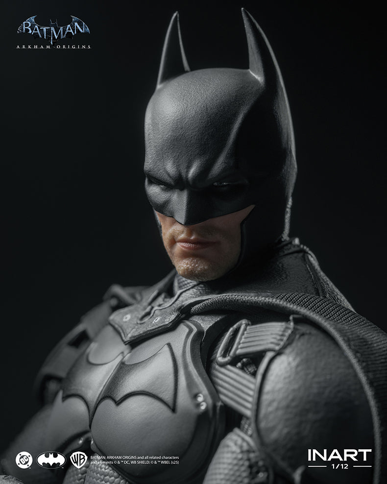 PRE ORDER – 1/12 BATMAN: ARKHAM ORIGINS BATMAN ACTION FIGURE MAG G0003