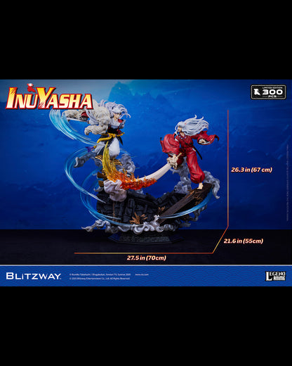 PRE ORDER – 1/6 ANIME STATUE INUYASHA VS SESSHOMARU (BW-LA-70601)