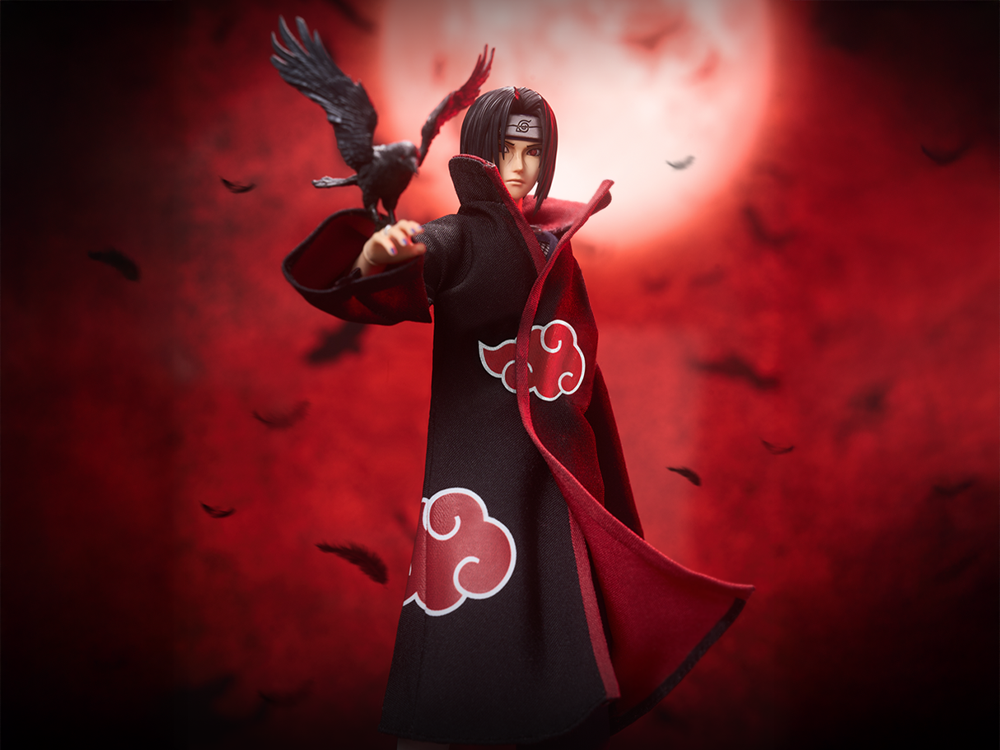 PRE ORDER – UNIQUE ART 1/12 NARUTO SHIPPUDEN - UCHIHA ITACHI CLASSIC EDITION UA001A