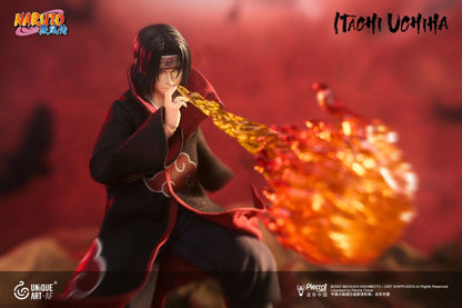 PRE ORDER – UNIQUE ART 1/12 NARUTO SHIPPUDEN - UCHIHA ITACHI PLAYABLE VERSION UA001B