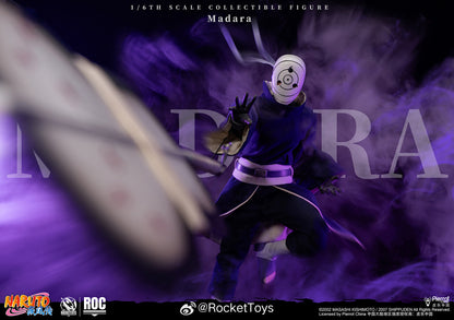 PRE ORDER – ROCKETTOYS ROC-021 1/6 NARUTO SHIPPUDEN MADARA UCHIHA (WHITE MASK)
