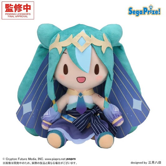 PRE ORDER – FUWA PETIT HATSUNE MIKU SERIES - M PLUSH HATSUNE MIKU - COSMIC