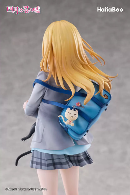 PRE ORDER – HANABEE 1/6 YOUR LIE IN APRIL - KAORI MIYAZONO + PO BONUS ART PRINT + ACRYLIC BACKDROP